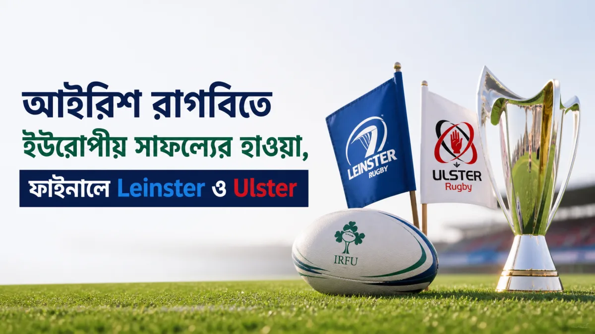 আইরিশ রাগবিতে ইউরোপীয় সাফল্যের হাওয়া, ফাইনালে Leinster ও Ulster