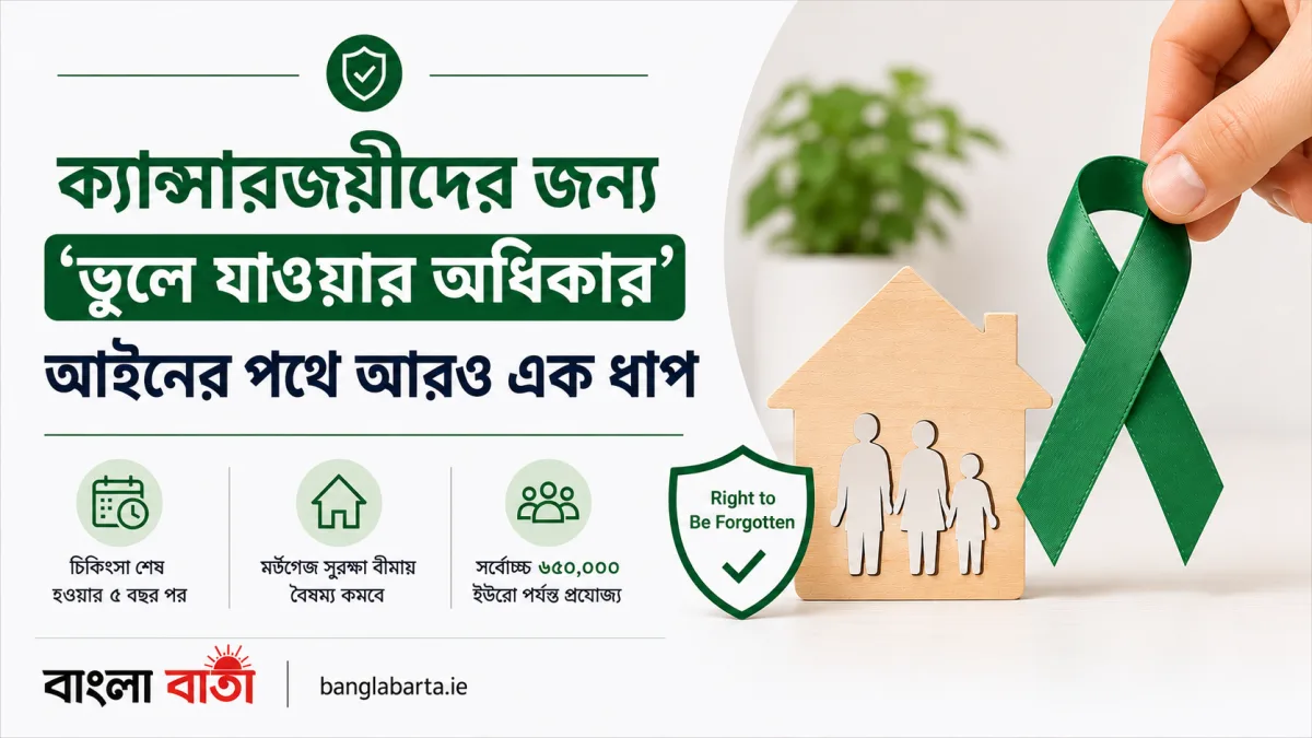 ক্যান্সারজয়ীদের জন্য ‘Right to Be Forgotten’ আইনে পরিণত করার পথে গুরুত্বপূর্ণ অগ্রগতি অর্জন করেছে