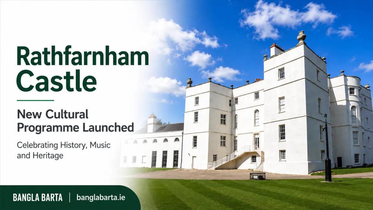 Rathfarnham Castle এ নতুন সাংস্কৃতিক কর্মসূচি চালু করলো আয়ারল্যান্ড সরকার